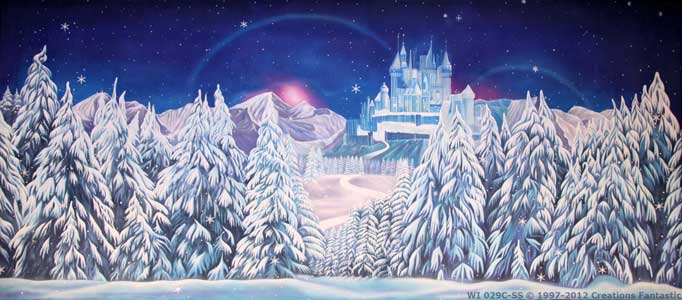 Backdrop WI 029C-SS Winter Wonderland 13C