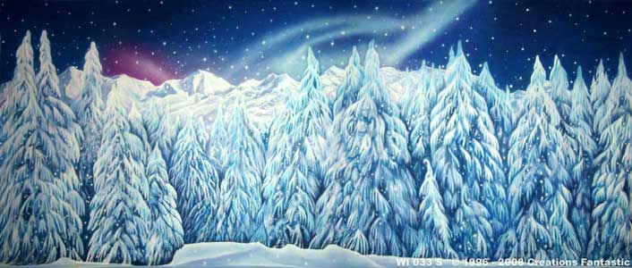 Backdrop WI 033-S Winter Wonderland 17