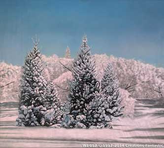 Backdrop WI 057 Winter Tree Landscape 4