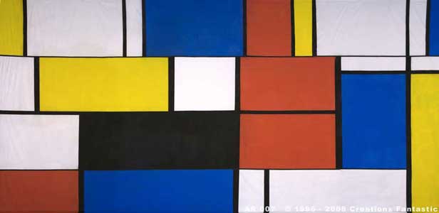 Backdrop AR007 Mondrian