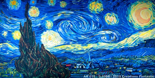 Backdrop AR 015 Starry Night