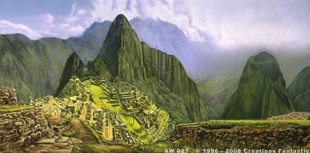 Backdrop AW027 Machu Picchu