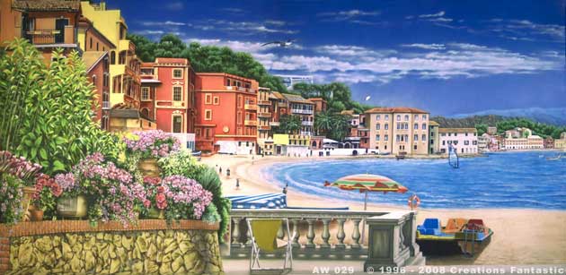 Backdrop AW029 Italian Riviera 1