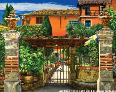 Backdrop AW032B-TS1 Italian Riviera 4B