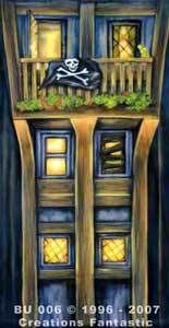 Backdrop BU006 Pirate Town Panel 1