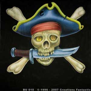 Backdrop BU010 Jolly Roger 3
