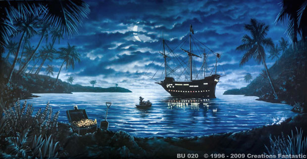 Backdrop BU020 Pirate Cove 2