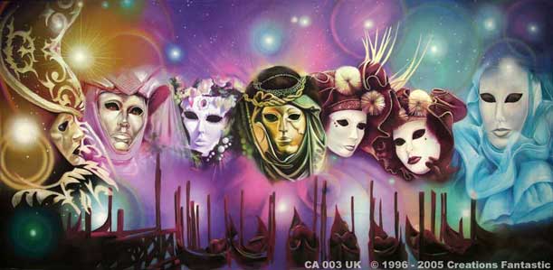 Backdrop CA003B Venetian Carnival 1B