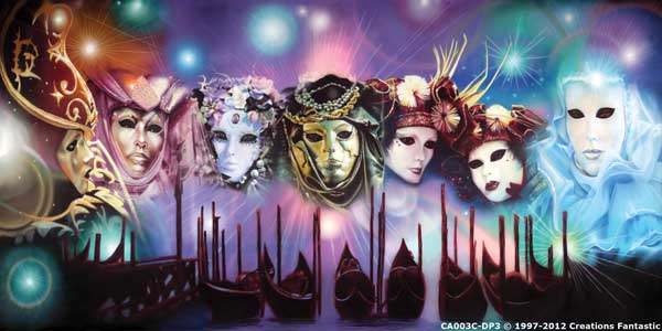 Backdrop CA003C-DP3 Venetian Carnival 1C