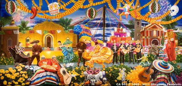 Backdrop CA 017 Mexican Fiesta