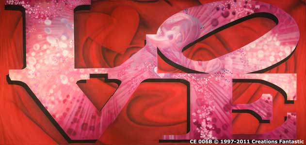 Backdrop CE 006B LOVE B