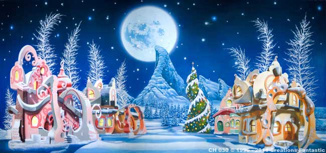 Backdrop CH030 Whoville Christmas 2