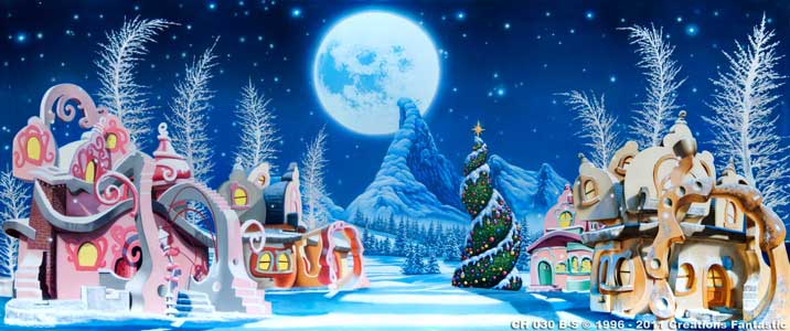 Backdrop CH030B-S Whoville Christmas 2B