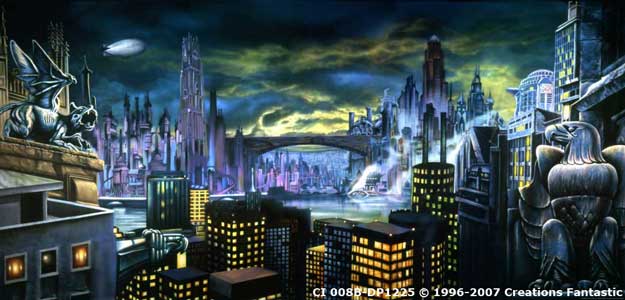 Backdrop CI008B-DP Gotham City Skyline B