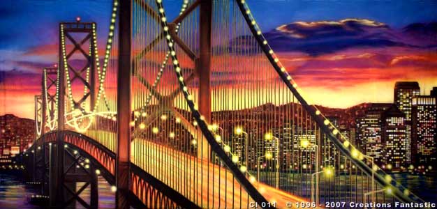 Backdrop CI011 San Francisco Skyline 1