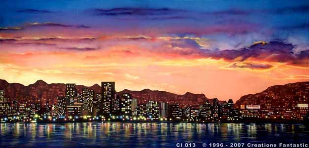 Backdrop CI013 San Francisco Skyline 3