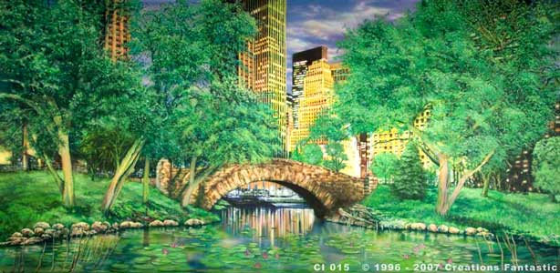 Backdrop CI015 Central Park Summer