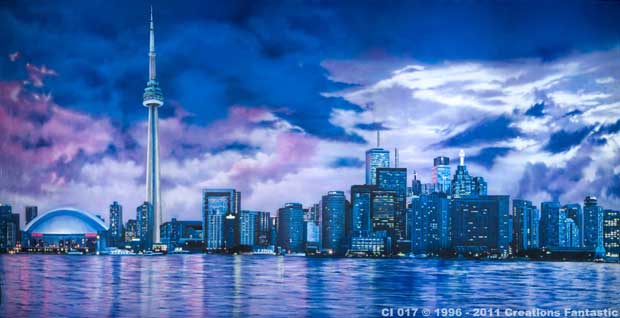 Backdrop CI 017 Toronto Skyline