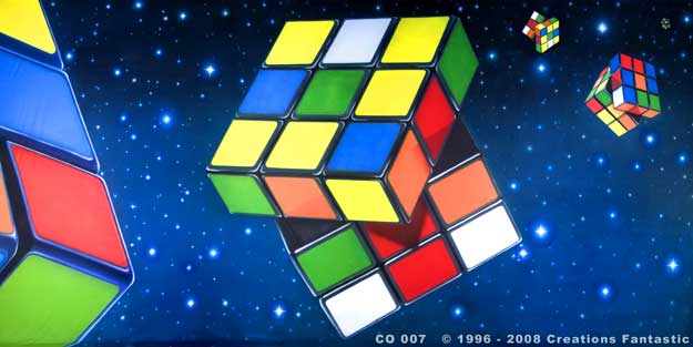 Backdrop CO 007 Rubiks Cube