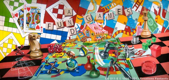 Backdrop CO 011-S Fun and Games
