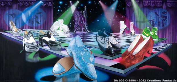 Backdrop DA 009 Dancing Shoes