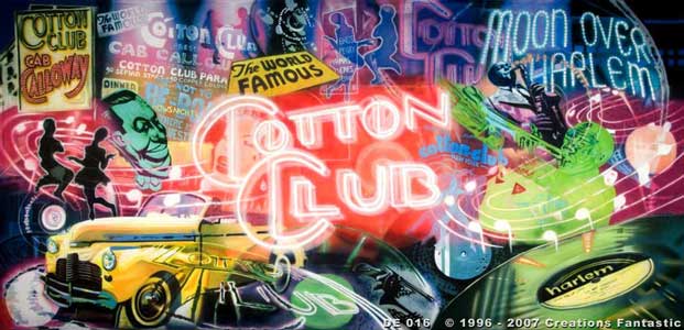 Backdrop DE016 Harlem Jazz 1 - The Cotton Club