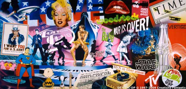 Backdrop DE 025C-DP Decades 1C