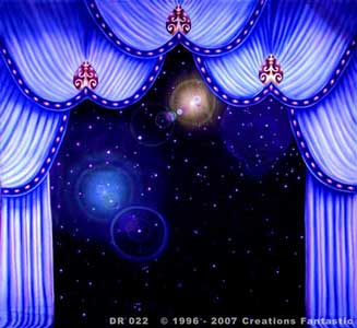 Backdrop DR022 Venetian Carnival Drape 2