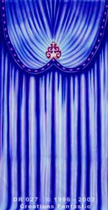Backdrop DR027 Venetian Carnival Drape Panel 3