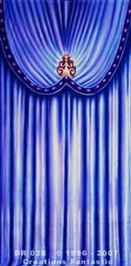 Backdrop DR028 Venetian Carnival Drape Panel 4