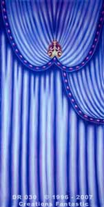 Backdrop DR030 Venetian Carnival Drape Panel 6