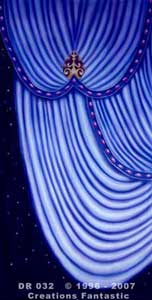 Backdrop DR032 Venetian Carnival Drape Panel 8