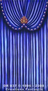 Backdrop DR037 Venetian Carnival Drape Panel 13