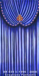 Backdrop DR039 Venetian Carnival Drape Panel 15