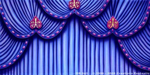 Backdrop DR041 Venetian Carnival Drape Header 1