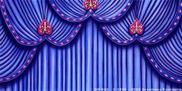 Backdrop DR042 Venetian Carnival Drape Header 2