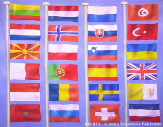 Backdrop AW 013 Flags of the World 1