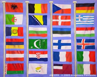 Backdrop AW 016 Flags of the World 4