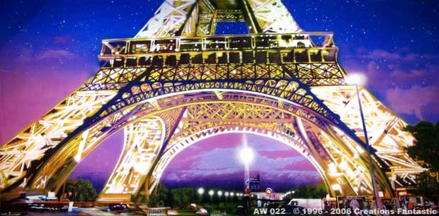 Backdrop AW 022 Eiffel Tower