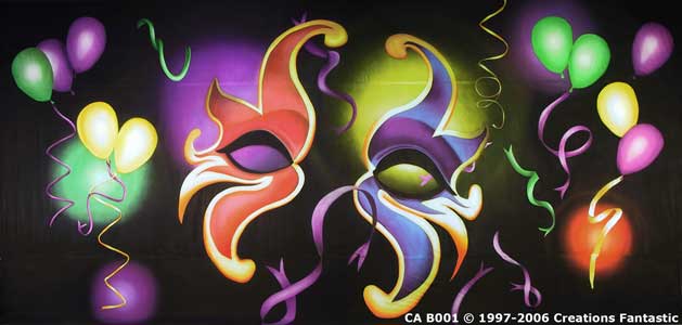 Backdrop CAB001 Carnival Mask 1