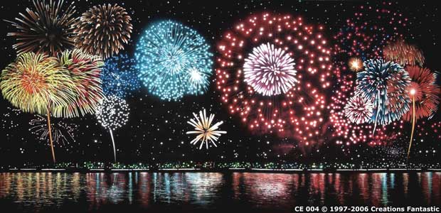 Backdrop CE 004 Fireworks 2