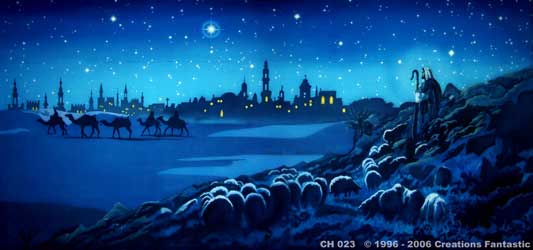 Backdrop CHB001 Bethlehem