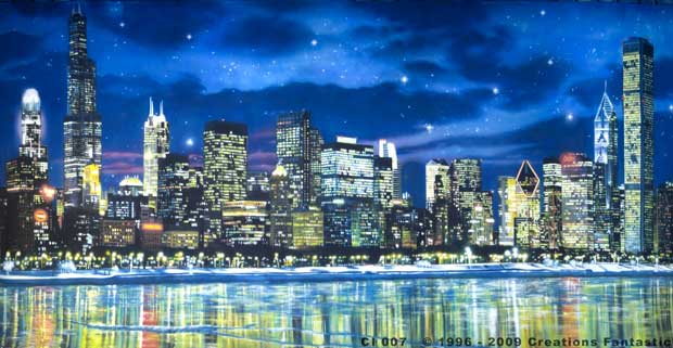 Backdrop CI 007 Chicago Skyline