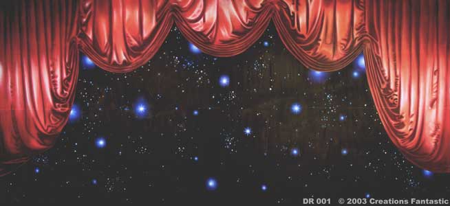 Backdrop DR001 Venetian Drapes 1