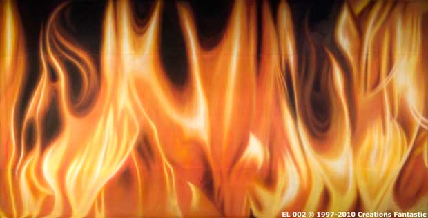 Backdrop EL002 Fire