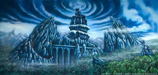 Backdrop FY014 Witches Castle