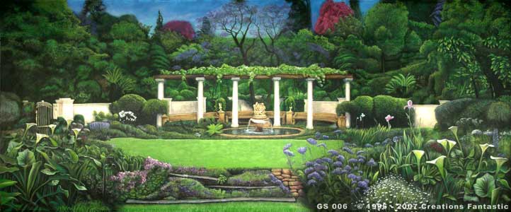 Backdrop GS 006 Elegant Garden 1A