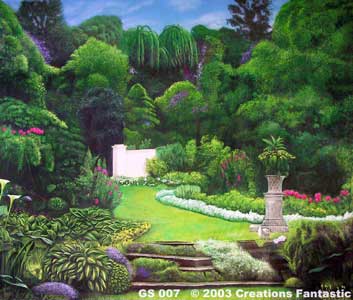 Backdrop GS 007 Elegant Garden 1C