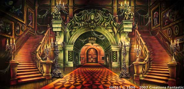 Backdrop Image: HA011 Haunted Mansion Interior 1