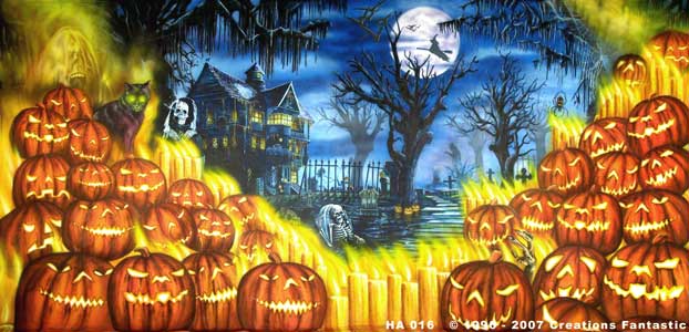Backdrop Image: HA016 Halloween 2